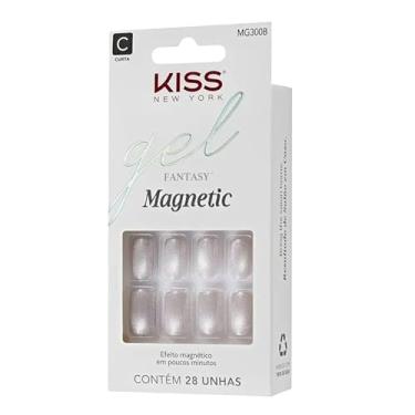 Imagem de Kiss - Unhas Gel Fantasy Magnetic Mg300B Crystal S/Cola