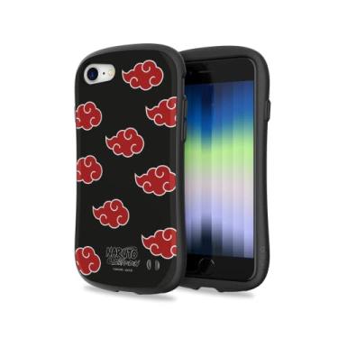 Imagem de iFace Capa Naruto Shippuden para iPhone SE 2022/2020 e iPhone 8/7 (4,7 polegadas) – Capa protetora para celular anime à prova de choque de primeira classe – Akatsuki