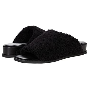 Imagem de Aerosoles Sandália anabela feminina Yorketown, Pele sintética preta, 10.5