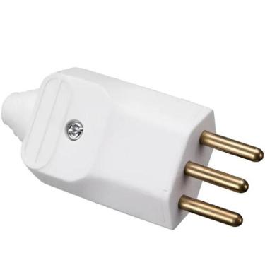 Imagem de Plugue macho 2p+t 20a br com prensa cabo margirius