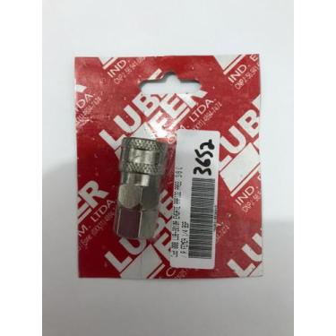 Imagem de Engate rápido 3/8 fêmea 1/4 - Lubefer