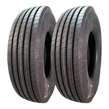 Imagem de Kit 2 Pneus Advance Aro 22,5 295/80R22,5 GL282A 18 Lonas 152/148M Liso
