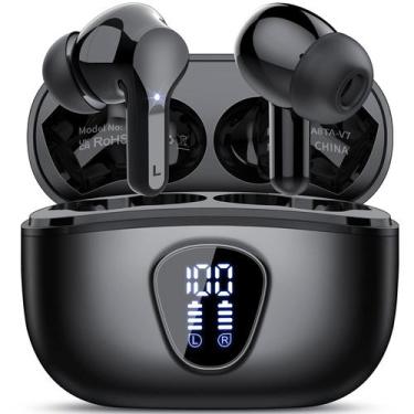 Imagem de Fones de ouvido sem fio BESNOOW Bluetooth 5.4 ENC com cancelamento de 