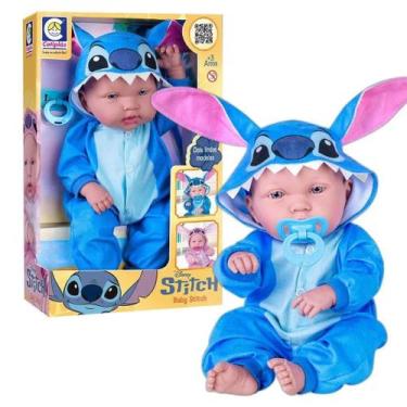 Imagem de Boneca Disney Baby Stitch Angel da Cotiplás, Stitch