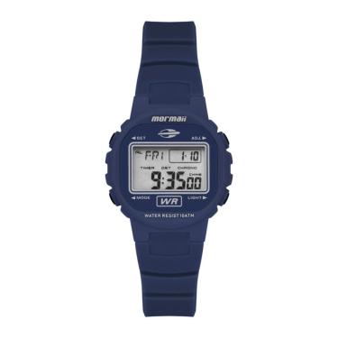 Imagem de Relógio Mormaii Masculino Ref: Molcdaaza/8a Infantil Digital Azul