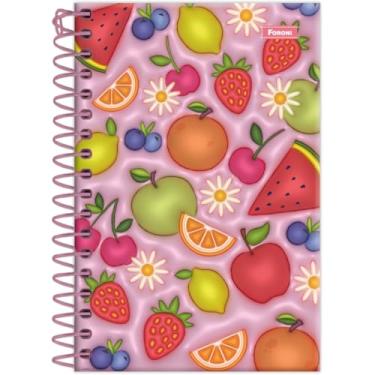 Imagem de Kit de Cadernetas Espirais, Foroni, Capa Dura, Nicecream, 80 Folhas, Pacote com 4