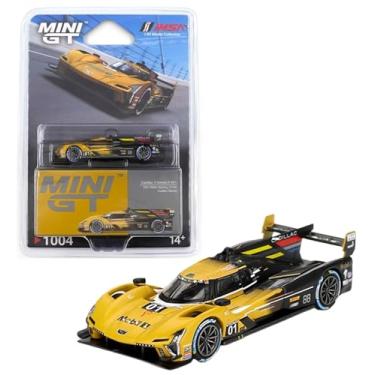 Imagem de 1:64 Diecast Model Car Compatible with Cadillac V-Series.R #01 Cadillac Racing 2024 IMSA Sebring 12Hrs Limited Edition by Mini GT MGT01004