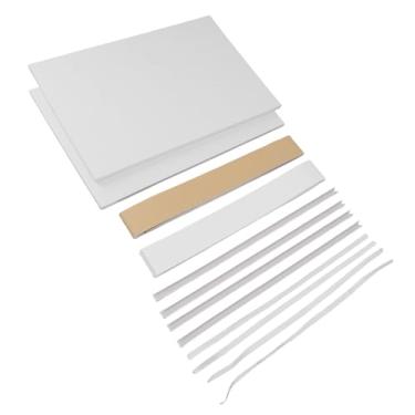 Imagem de Naroote Painel Lateral de Isolamento de Ar Condicionado de Janela Painel Lateral de Isolamento Surround Unidade CA Vedação de Espuma para 5000-22000 BTU Com Tiras Adesivas Acessórios de