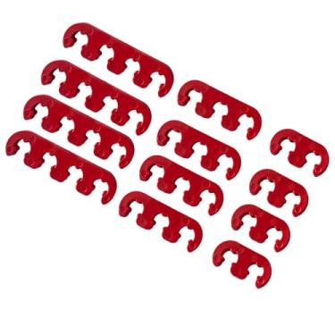 Imagem de PACLVIO Separador de fios de vela de ignição, suporte de fio de vela de ignição, fio de vela de ignição de 7 mm, 8 mm, 8,5 mm, 8,8 mm, fio de vela de ignição, acessórios universais de carro, tear de