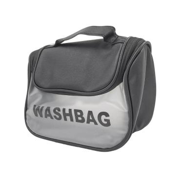 Imagem de Necessaire Feminina Viagem Gancho Mala Organizadora Pendurar Preto