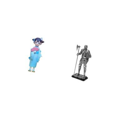 Imagem de Fenteer Estatueta de Gueixa Kabuki Asiática, Boneca Japonesa de Quimono, Ornamento Decorativo para Mesa, Ideal para Quarto, Entrada, Casa de Campo Ou Como Pre