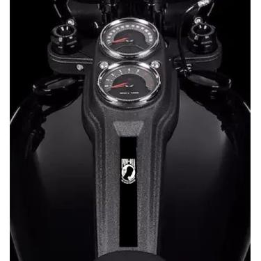 Imagem de Inserção de painel de painel POW/MIA Dyna! Serve para Harley Davidson 2018 a 2021 Dyna Low Rider Bikes