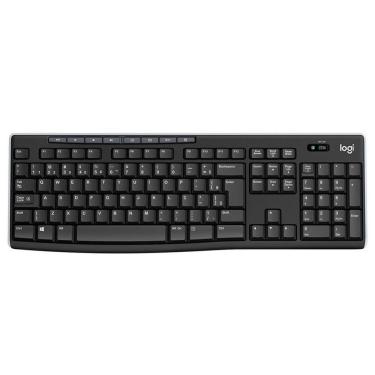Imagem de Teclado Logitech K270, Wireless, Abnt2, Tecnologia Logitech Unifying, Preto - 920-004427