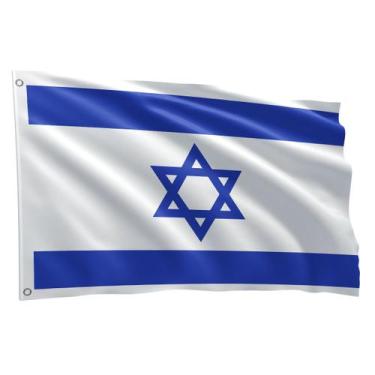 Imagem de Bandeira De Israel Grande 1,50 X 0,90 M - Fadrix
