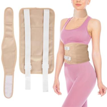 Imagem de Kit de embalagem para pacotes de óleos essenciais, pacote reutilizável de óleo essencial orgânico para cintura e pescoço, 2 peças com tiras ajustáveis e de compressão, à prova de vazamento