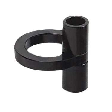 Imagem de Luzhengyang Braçadeira guia de cabo de bicicleta | Fivela de estrutura de liga de alumínio para bicicletas de estrada de montanha | Organizador de cabos de tubo de mangueira | Peso - Design de