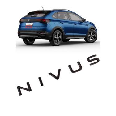 Imagem de Emblema Black Piano Tampa Porta Mala Nivus 2020 2021 2022 - Nacional