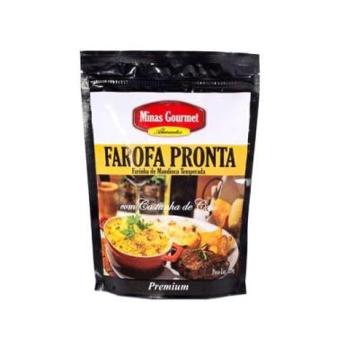 Imagem de Farofa de Mandioca Com Castanha de Caju Minas Gourmet 320g