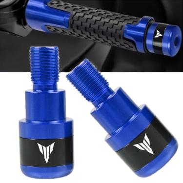 Imagem de Extremidades de guidão de motocicleta Univeersal plugues de extremidade de aderência de 28 mm para YAM&-AHA MT-01 MT-03 MT-07 MT-09 MT-10 MT-125 2000-2021 2023 2024 FZ07 FZ09 FZ10 XSR700 XSR700 XSR900