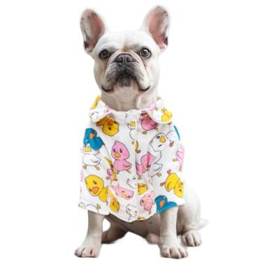 Imagem de CuteBone Pijamas de veludo de duas pernas para meninas - Macio, aconchegante e elástico para cães pequenos, médios e roupas de dormir de inverno LTP21XL