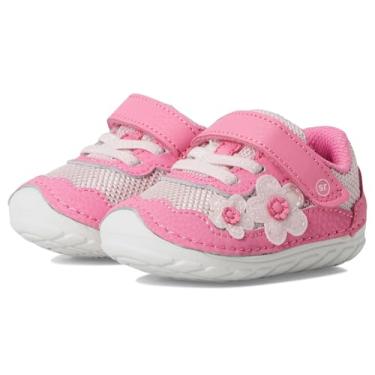 Imagem de Stride Rite Tênis infantil feminino Sm Rosa, Blush, 3 Infant