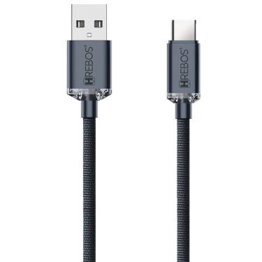 Imagem de Cabo Hrebos Luxury Acrylic Ubs-a Lightning Cb-209i Graphite