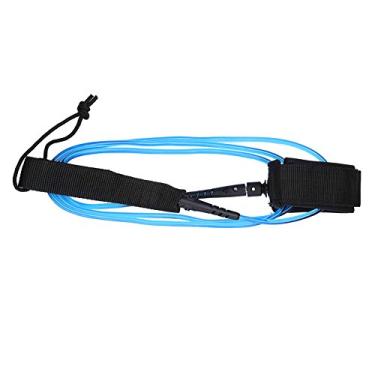 Imagem de RiToEasysports Trela ​​de Prancha de Surf de 6 Pés e 5,5 Mm Em TPU Com Giros Duplos, Design Sem Emaranhados e Alça de Neoprene Confortável para Longboard Curto, Homens, Mulheres, Acessórios de Surf