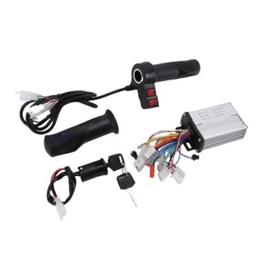 Imagem de SPYMINNPOO Controlador de Bicicletas Elétricas 350W Kit de Controlador de Velocidade Escovado Com Motor de Bicicleta Elétrica Com Interruptor de Ignição para Ebikes Triciclo Motocicleta Liga de