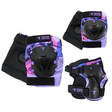 Imagem de Kit de Proteção Traxart GC088 para Esportes – Cotoveleiras, Joelheiras e Munhequeiras Confortáveis-Unissex