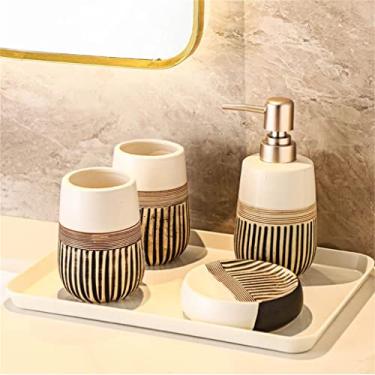 Imagem de YYBOES Copo de escova de dentes copo de enxaguante bucal conjunto de lavagem doméstica copo de escova de dentes copo de utensílios de dente copo