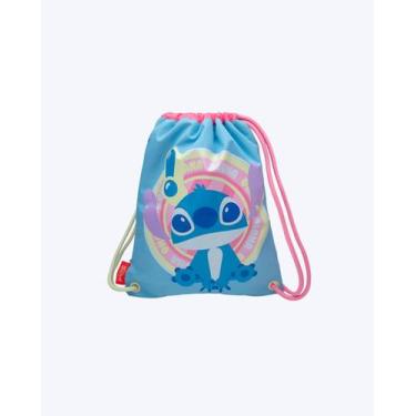 Imagem de Mochila Saquinho Stitch Puket 050404280, AZUL, UN