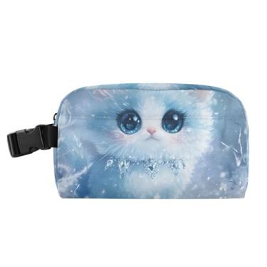 Imagem de TSENQUE Lancheira personalizada com gatinho fofo para mulheres, meninas, lancheira masculina e infantil, lancheira para trabalho, portátil, pequena, floral, para alimentos, bolsa térmica para escola