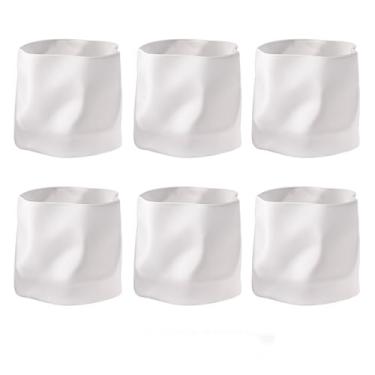 Imagem de Copo de uísque de 280 ml, conjunto caseiro, copo de vidro colorido de cerveja, copos torcidos irregulares - copo de uísque quadrado minimalista, eleve sua experiência de degustação (G)