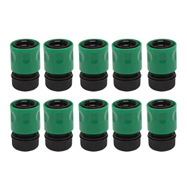 Imagem de Mangueira de água de plástico ABS de lavagem rápida Nan compacto (para tubo DN15) Tamanho 10 peças para irrigação de jardim e jardinagem de carro