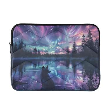 Imagem de Bolsa organizadora para laptop Aurora Fox, bolsa de trabalho durável para laptop, masculina de 33 a 35 cm, Aurora Fox (2), tamanho único