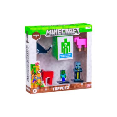 Imagem de Figura Sortidas Minecraft 3D Pack 6  Série 2 Multikids - BR2555 BR2555