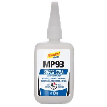 Imagem de Super Cola Instantânea 100g Mp93 Mundial Prime - AEROFLEX