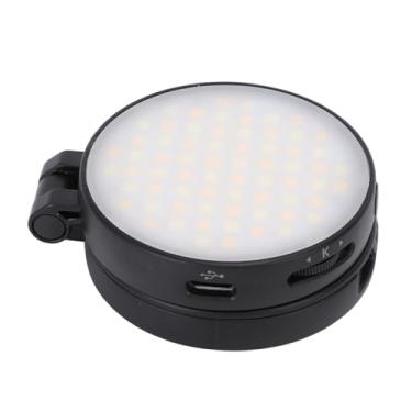 Imagem de Acouto Luz Magnética para Selfie Com Suporte para Luz de Preenchimento de Telefone Giratória Em 360°