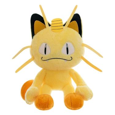 Imagem de Brinquedo de pelúcia Pokémon Pikachu amarelo 35 cm com algodão PP