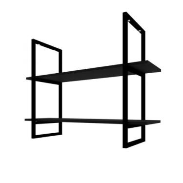 Imagem de Prateleira Suspensa Teto Cozinha Nicho Industrial Nichos Suporte Prate