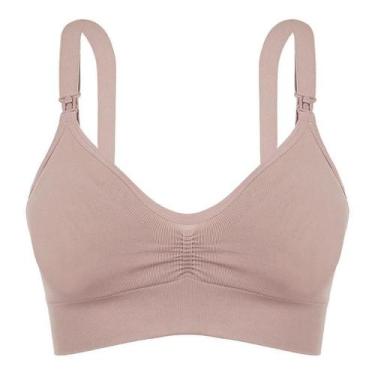 Imagem de Sutiã Anatômico Amamentação Lupo 41034 Microfibra, M, Nude, 6006