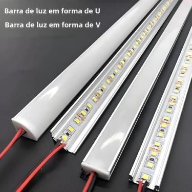Imagem de Barra De Luz Rígida De Alumínio LED De 20 Polegadas 50CM DC12V 5730 36