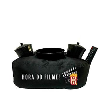 Imagem de Almofada Porta Pipoca Hora do Filme Cor:Preto