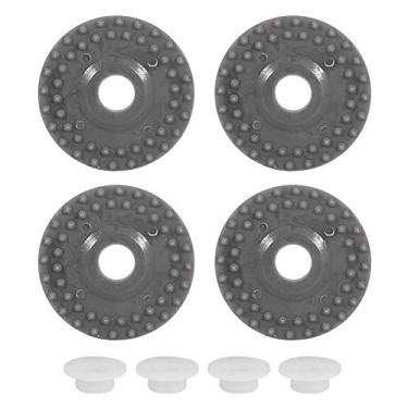 Imagem de Peças para máquina de tricô Ainoli 4 rodas de borracha 4 anéis para palheta prateada SK840 SK580 SK270 SK218 SK325