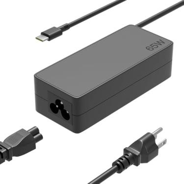 Imagem de Carregador CA USB C de 65W adequado para Lenovo Thinkpad X1 T14 T14s T15 T16 E14 E15 E16 P14s P15s X12 X13 X13s Z13 L13 L14 L15 L16 11e T570 T488 0S T49 Laptop 0 T580 E480 E580 L390 L480 X380 X390