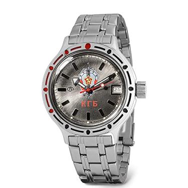 Imagem de VOSTOK | Relógio de Pulso Militar Anfíbio das Forças Especiais Russas Automático | WR 200 m | Série Amphibia | Moda | Negócios | Relógios Casuais Masculinos, Pulseira de aço 420892