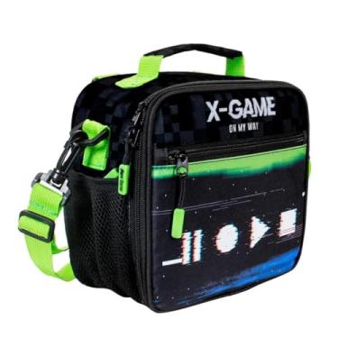 Imagem de Lancheira Escolar College Game Glitch