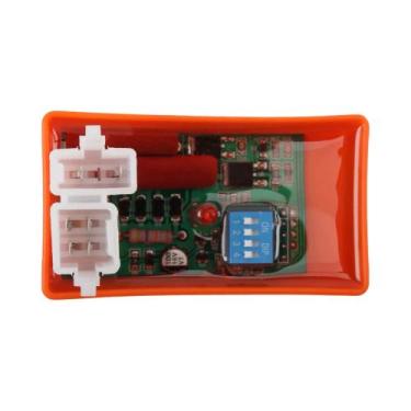 Imagem de Caixa De Ignição AC CDI De 6 Pinos Com Interruptor DIP Para Motociclet