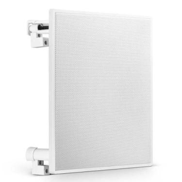 Imagem de Arandela de embutir quadrada preta 50w rms 6 polegadas frahm