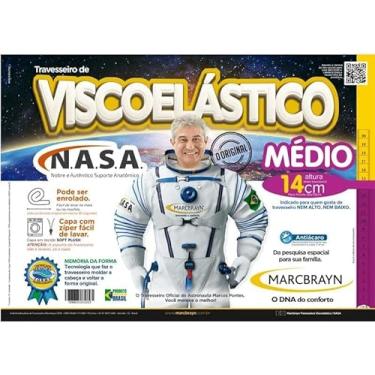Imagem de Travesseiro Nasa Viscoelástico 14cm - Marcbrayn